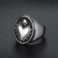 Men's jesus ring