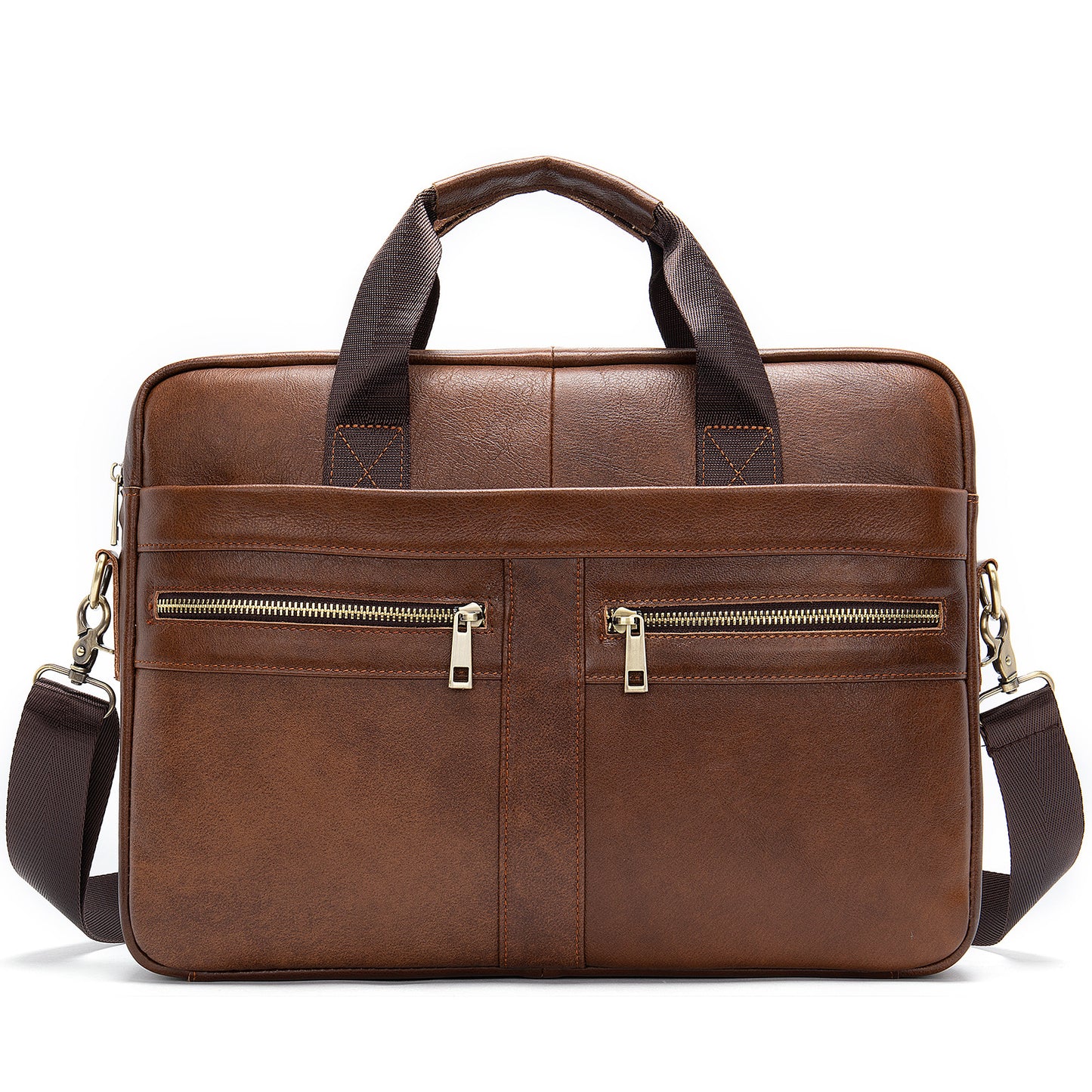 Business Leather Briefcase for Men