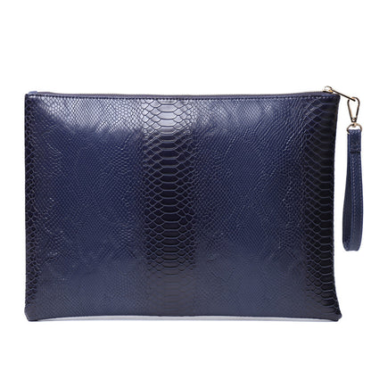 Snake And Bird Pattern PU Handbag