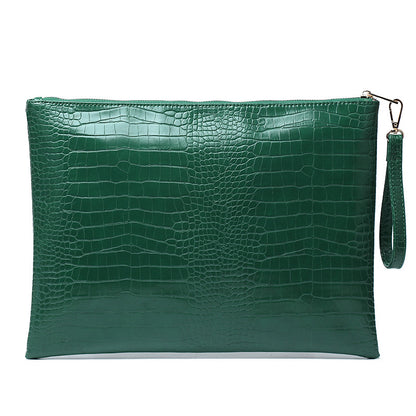 Snake And Bird Pattern PU Handbag