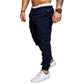 Woven Fabric Casual Drawstring Pants