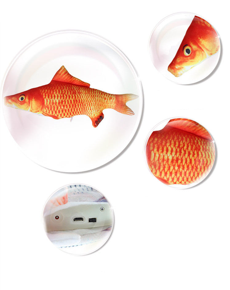 Fish Plush Pet Toy