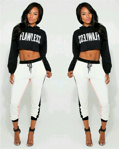 Flawless Crop Top Sweatshirt