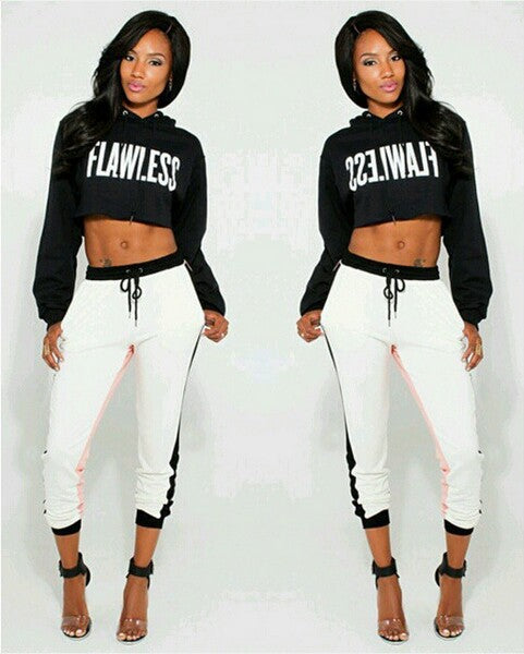 Flawless Crop Top Sweatshirt