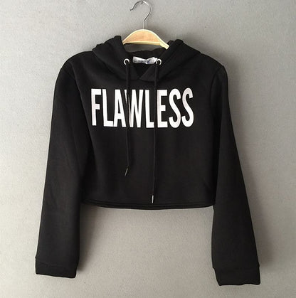 Flawless Crop Top Sweatshirt