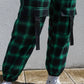 High Waist Plaid pants