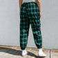 High Waist Plaid pants