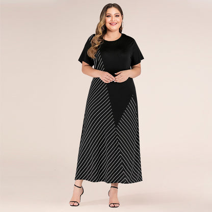 Belly-Covering Cross-Overseas Dress