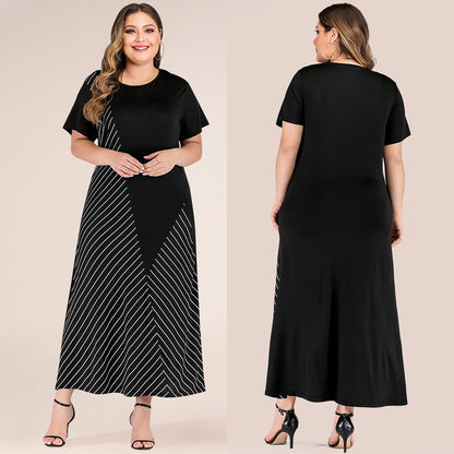 Belly-Covering Cross-Overseas Dress