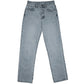 Thin Straight Denim Trousers