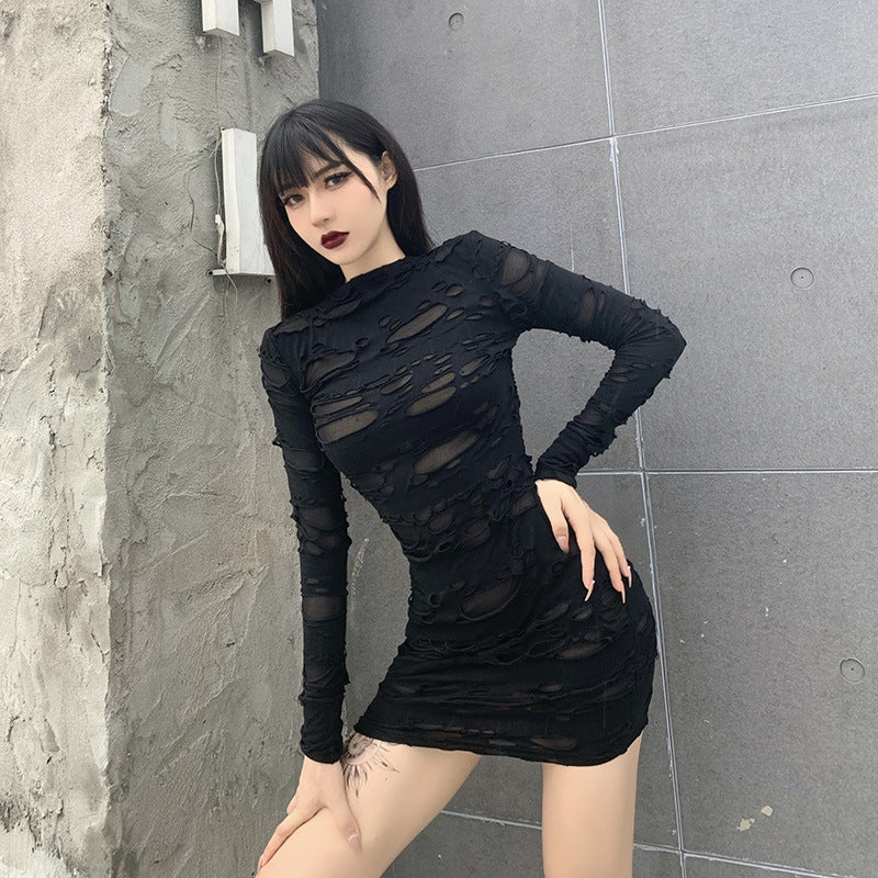 Harajuku High Cold Slim Dress