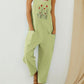 Loose Embroidered Casual Pants