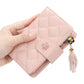 Short Zipper Tassel Wallet