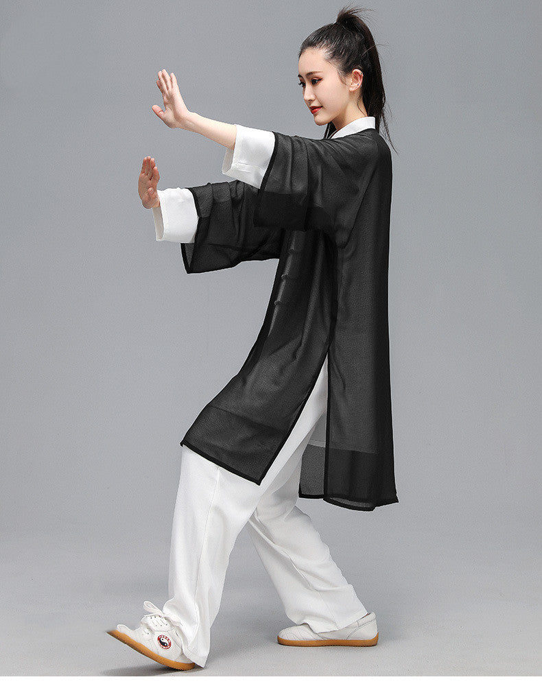 Chinese Style Cloak Shawl Gauze suit