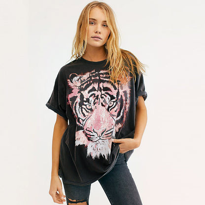 Pure Cotton Printing Casual T-Shirt