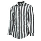 Men's long sleeve striped shirt