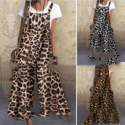 Leopard Print Jumpsuit