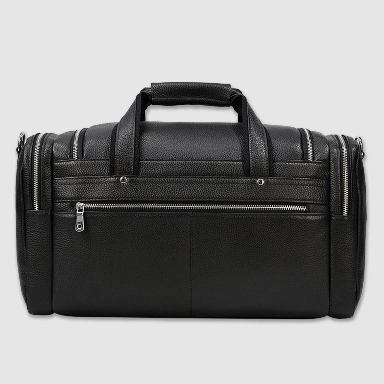 Hand-Held Large-Capacity Leather Travel Bag