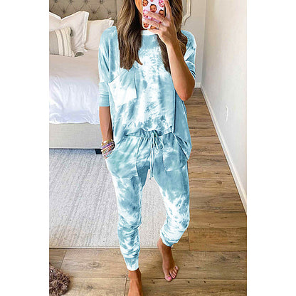 Long-sleeved Trousers Pajama Suit