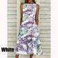Flower Print Sleeveless Dress