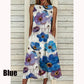 Flower Print Sleeveless Dress