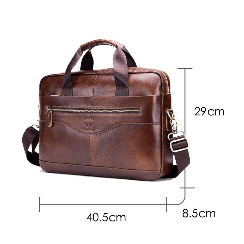 Men's Leather Shoulder Messenger