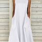 Round Neck Sleeveless Double Pocket Dress