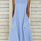 Round Neck Sleeveless Double Pocket Dress