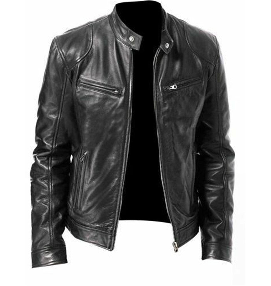 Gentleman's Leather Coat