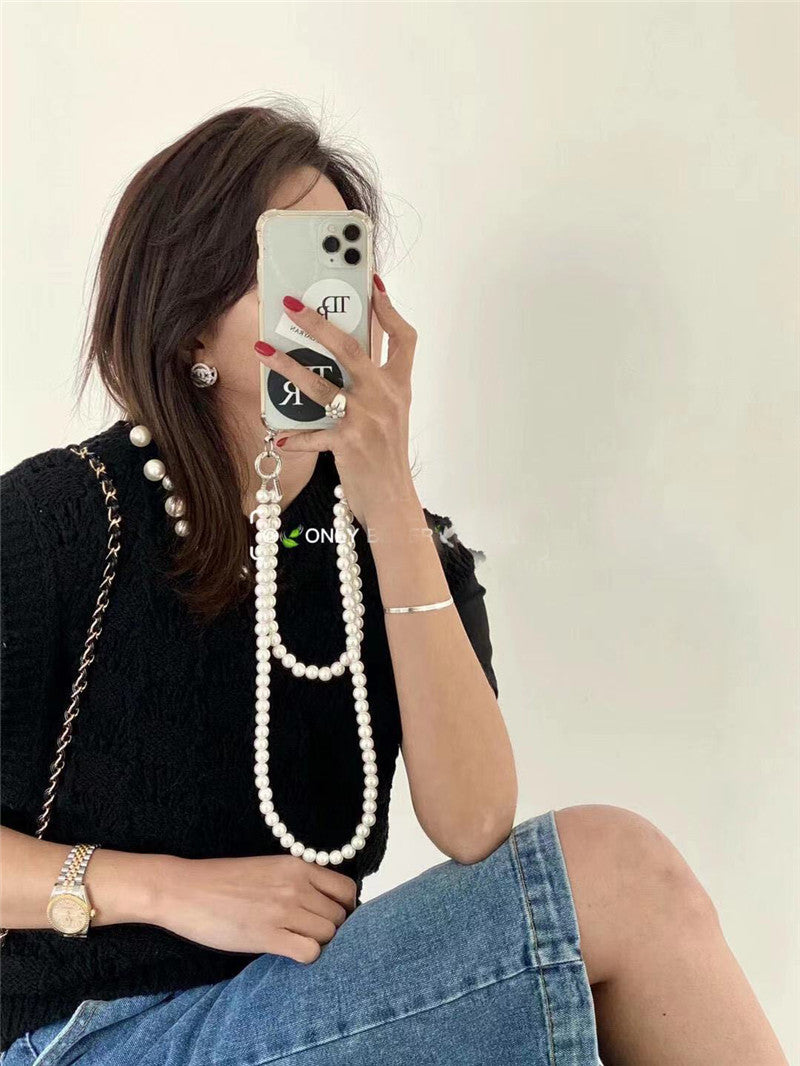 Pearl Chain Mobile Phone Case