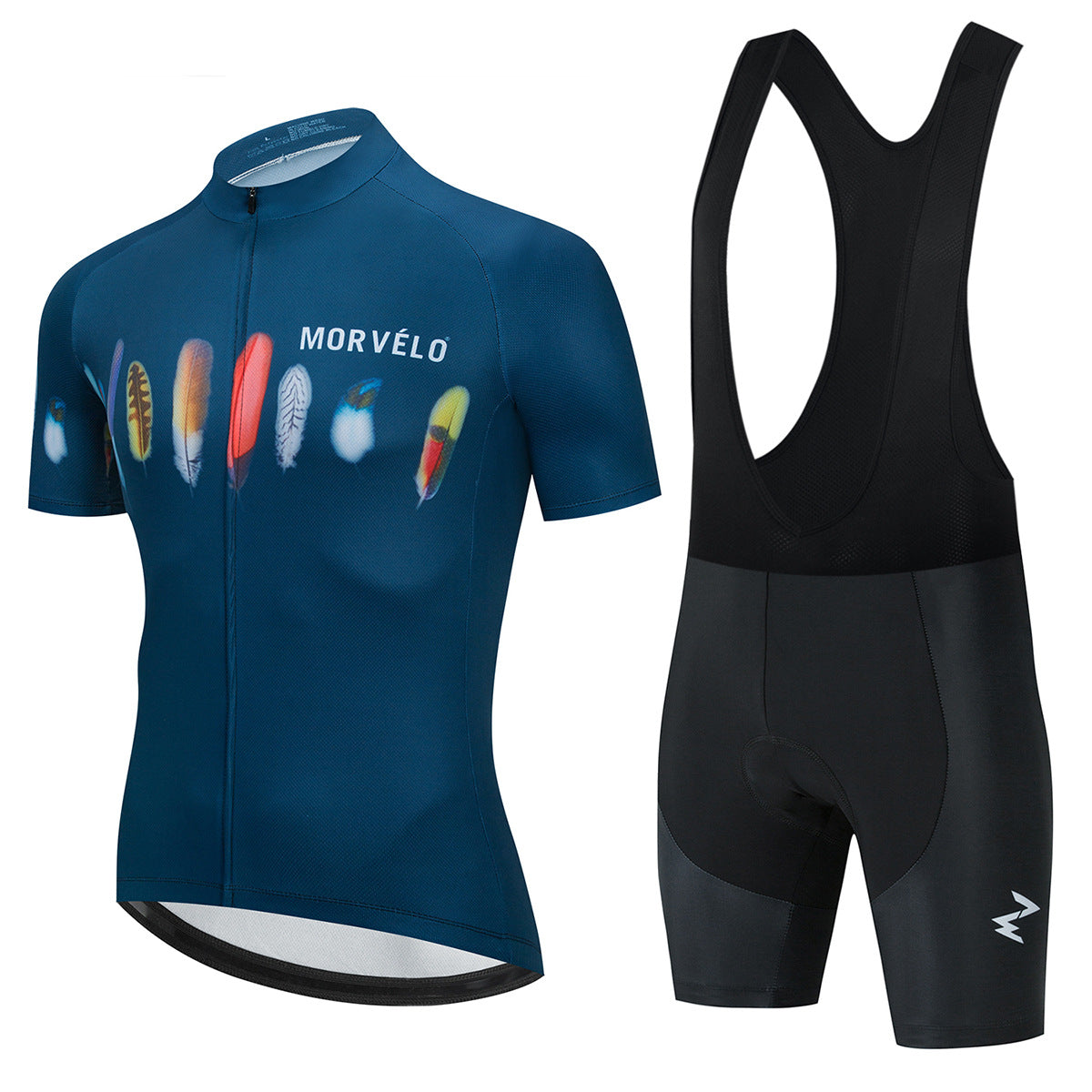 Short-Sleeved Cycling Jersey Suit