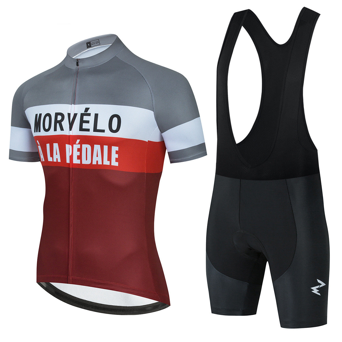 Short-Sleeved Cycling Jersey Suit