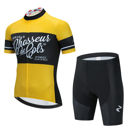 Short-Sleeved Cycling Jersey Suit