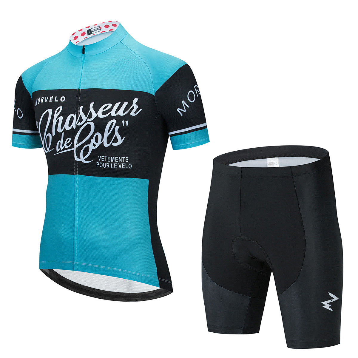 Short-Sleeved Cycling Jersey Suit