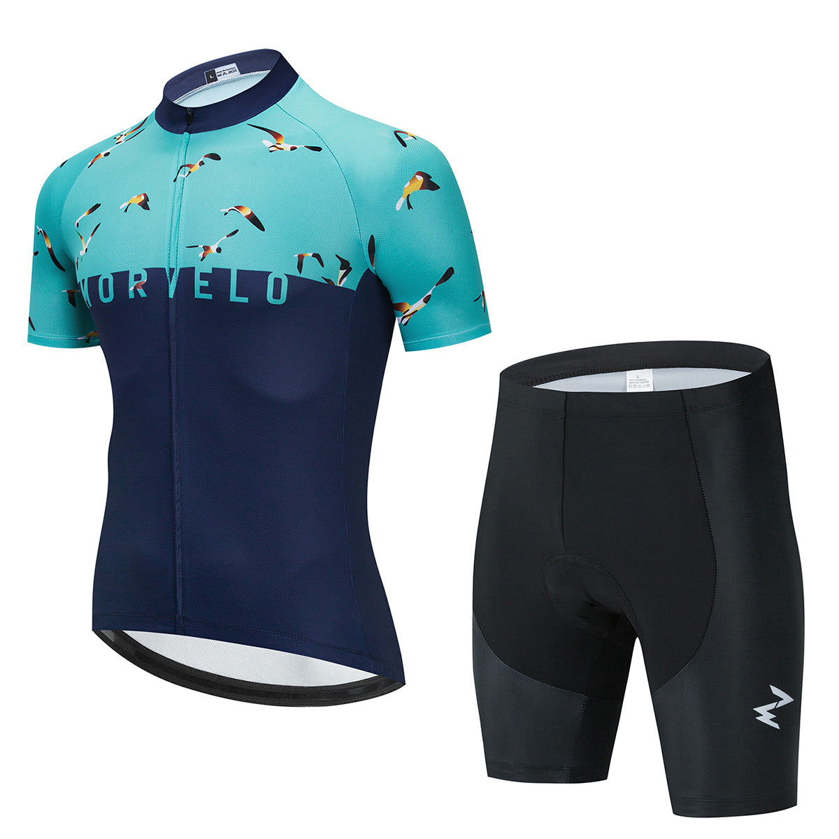 Short-Sleeved Cycling Jersey Suit