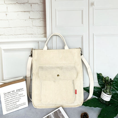 Artistic Simple Canvas Handbag