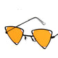 Alloy Triangle Punk Sunglasses