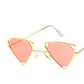 Alloy Triangle Punk Sunglasses