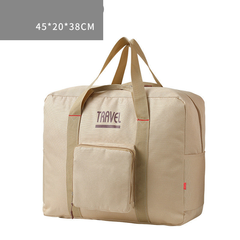 Foldable Large Travel Capacity Canvas Luggage