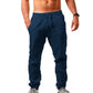 Cotton And Linen Sports Trousers