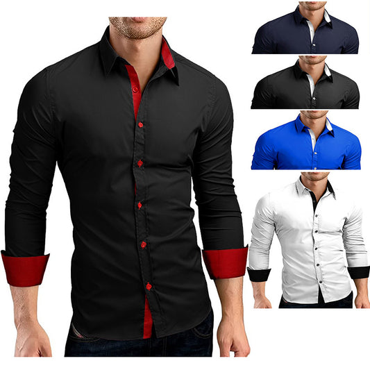 Men's Long-sleeved Shirt