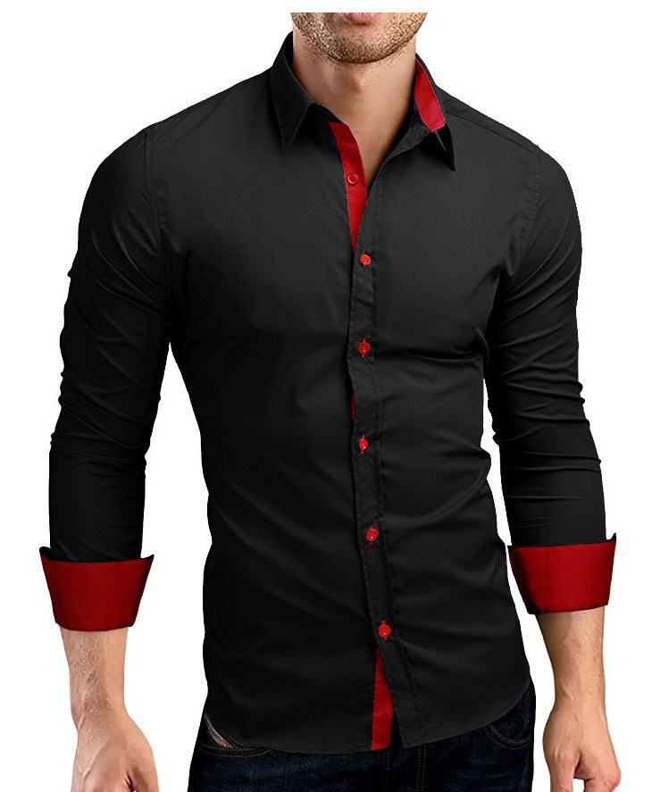 Men's Long-sleeved Shirt