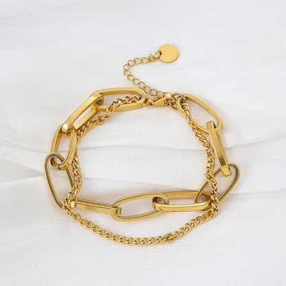 Double-layer bracelet