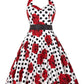 Polka Dot Lace Dress