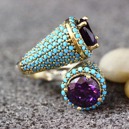 Turquoise Gemstone Ring