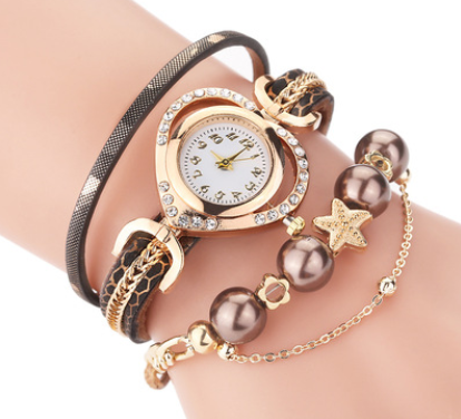 Pearl Bracelet Ladies Watch