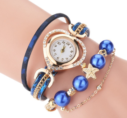 Pearl Bracelet Ladies Watch