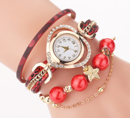 Pearl strap online watch