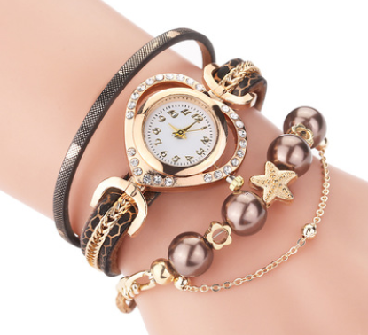 Pearl Bracelet Ladies Watch