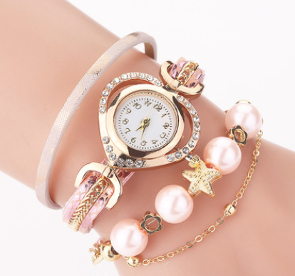 Pearl Bracelet Ladies Watch
